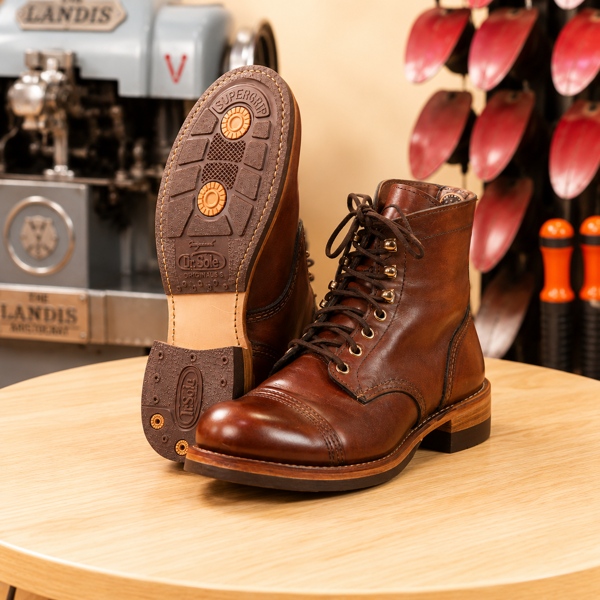 Dr. Sole Soles and Heels Upgrade | Ideal for Any Red Wing Model