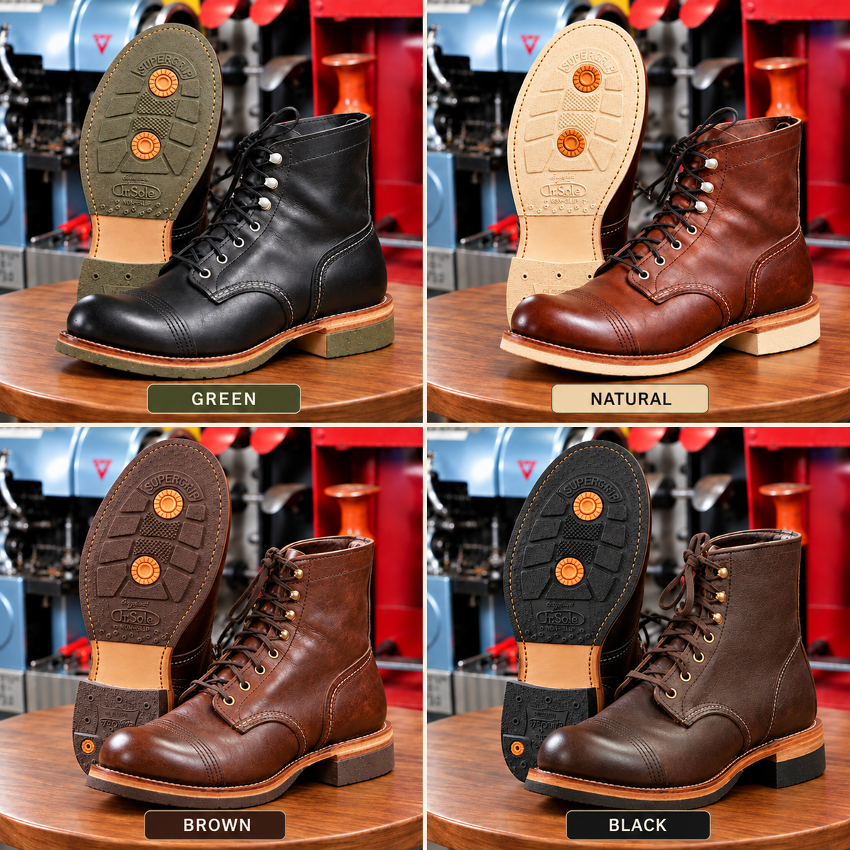 Dr. Sole Soles and Heels Upgrade | Ideal for Any Red Wing Model