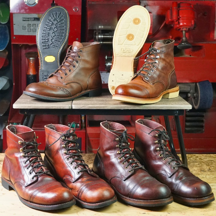 Red wing iron ranger resole clearance