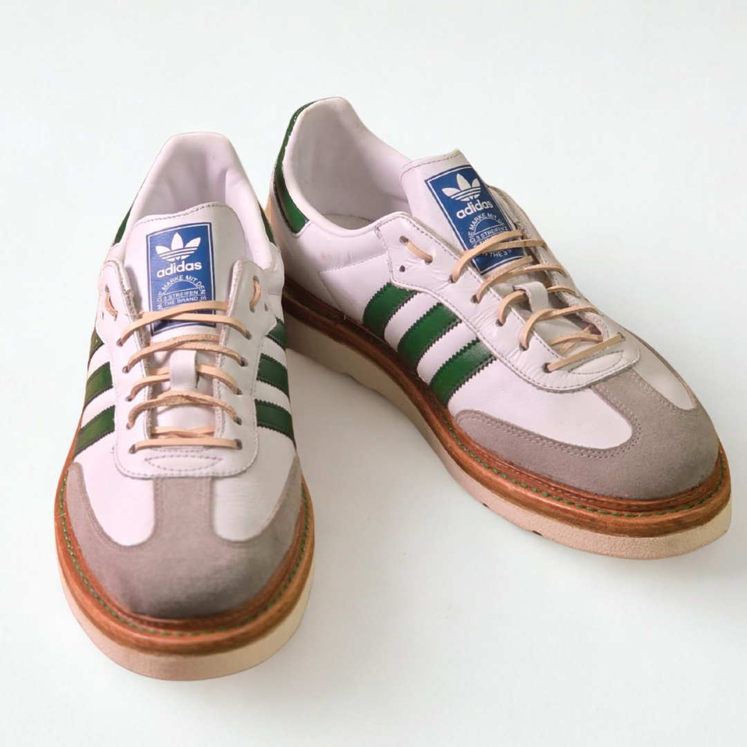 Custom Adidas Sneaker Recrafting | KW Shoe Repair & Recrafting KWShoeRepair Custom Adidas Sneaker Recrafting | KW Shoe Repair & Recrafting KWShoeRepair