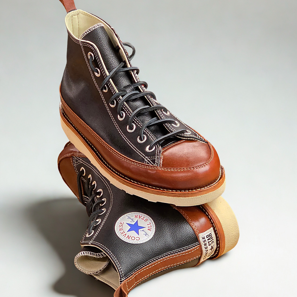 Custom Converse Boot Conversion – KWShoeRepair